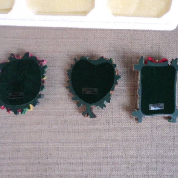 Ashton Drake Christmas ornaments set of 3~ with box & certificate - Picture 5 of 8